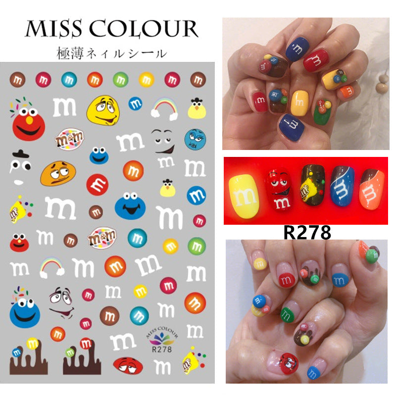 Miss Colour Nail Stickers MSS014