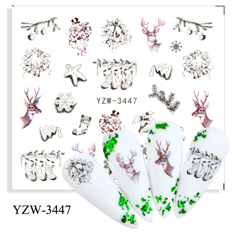 Nail Stickers YZW 019