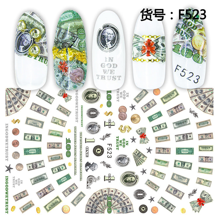 Miss Colour Nail Stickers MSS028