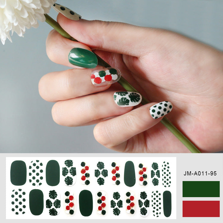 Christmas Press on Nail Tips CSNT002