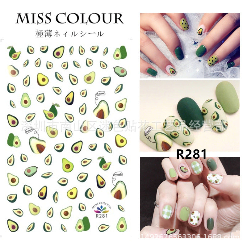 Miss Colour Nail Stickers MSS014