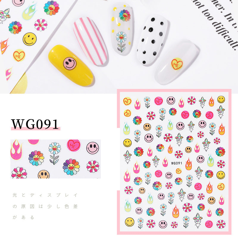 Nail Stickers NS018