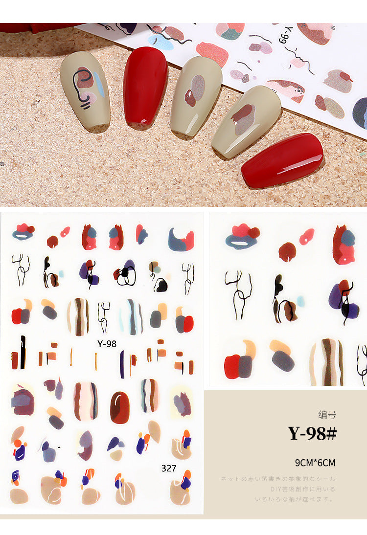 Nail Stickers NS008