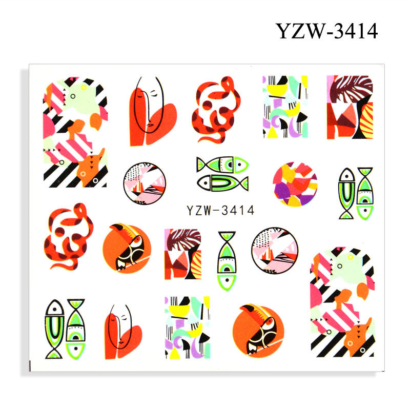 Nail Stickers YZW 020