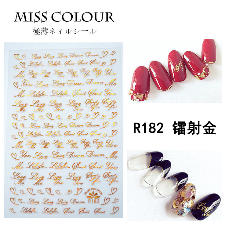 Miss Colour Nail Stickers MSS027