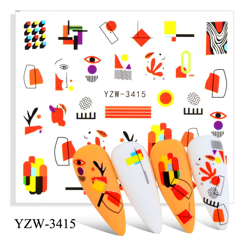 Nail Stickers YZW 020