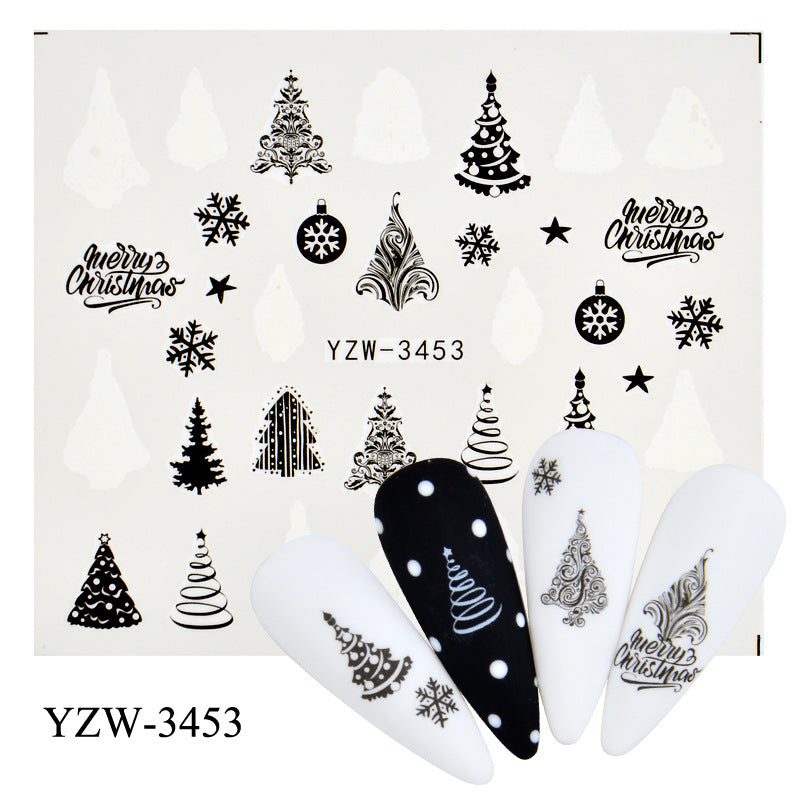 Nail Stickers YZW 019