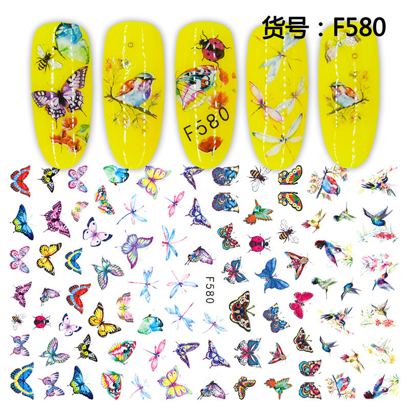 Miss Colour Nail Stickers MSS009