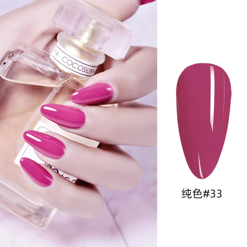 NGPF031 nude color phototherapy paint glue, black and white red nail polish glue