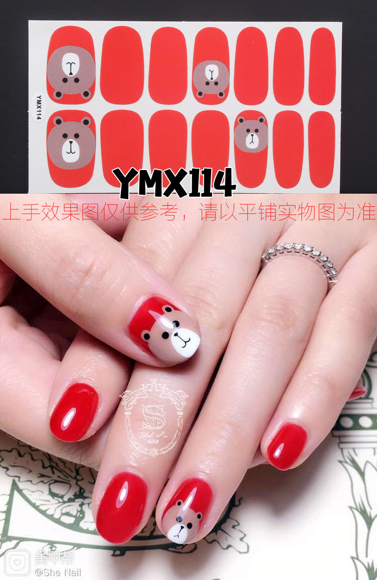 Nail Wraps Stickers YM007