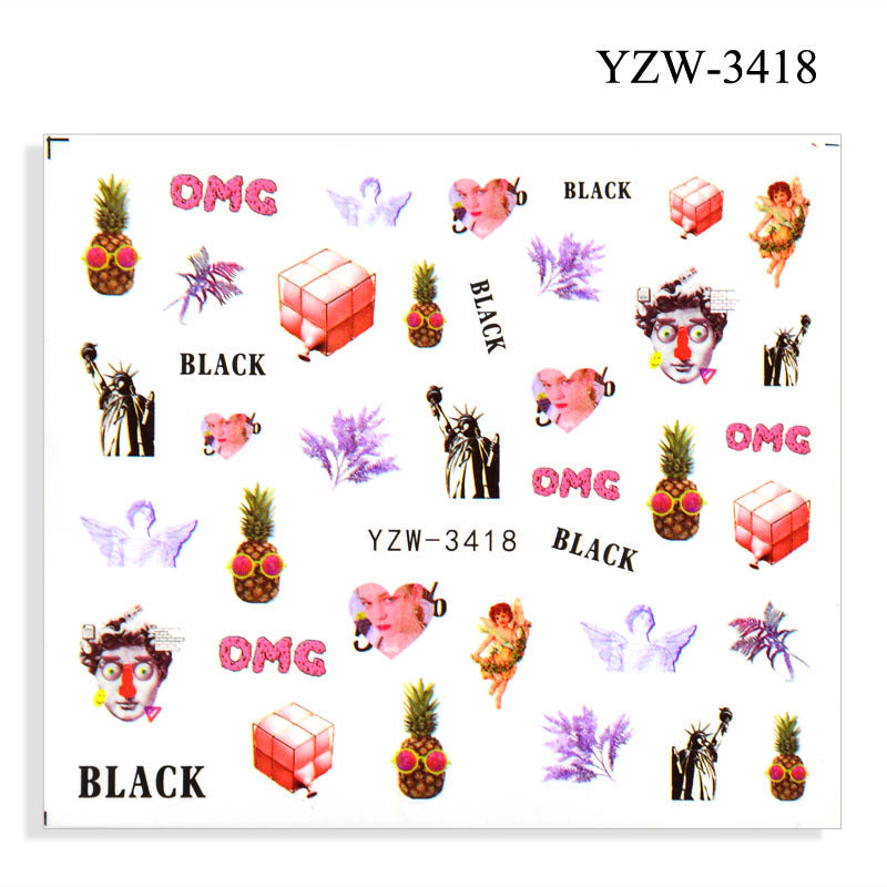 Nail Stickers YZW 020