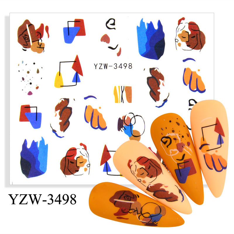 Nail Stickers YZW 015