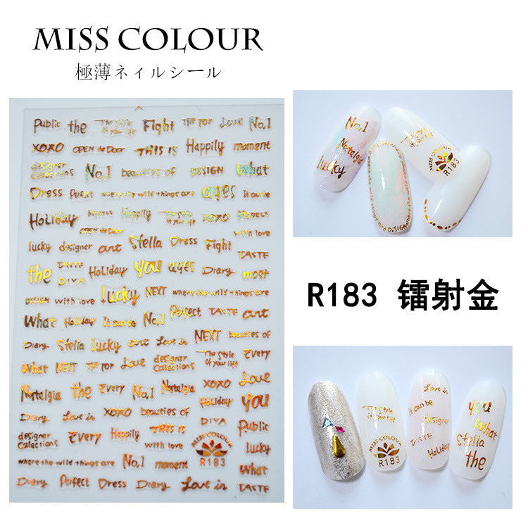 Miss Colour Nail Stickers MSS027