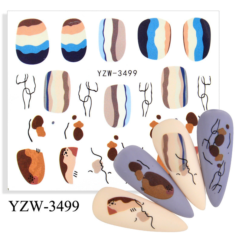 Nail Stickers YZW 015