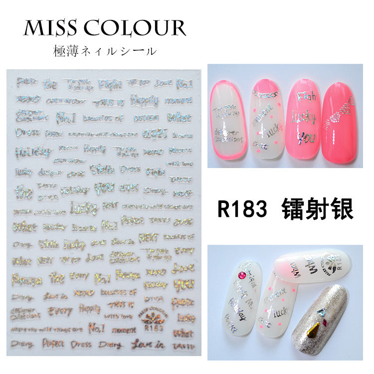 Miss Colour Nail Stickers MSS027