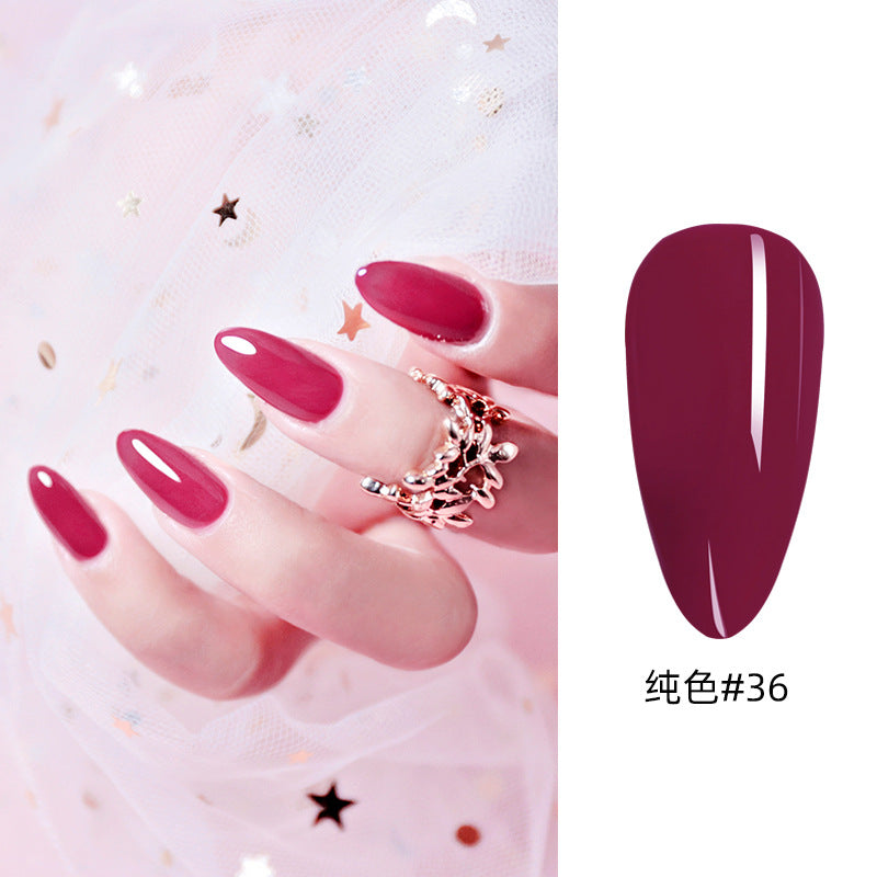 NGPF031 nude color phototherapy paint glue, black and white red nail polish glue