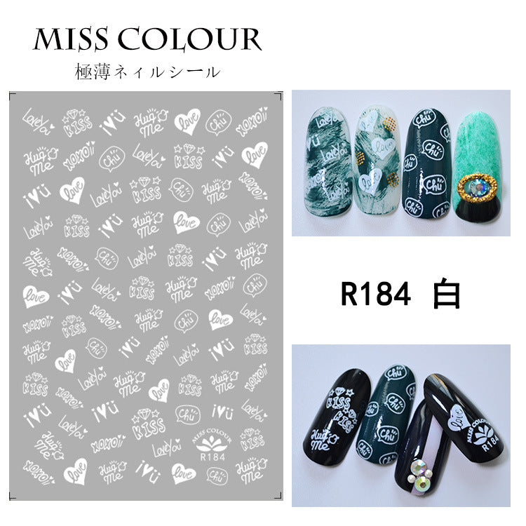 Miss Colour Nail Stickers MSS027