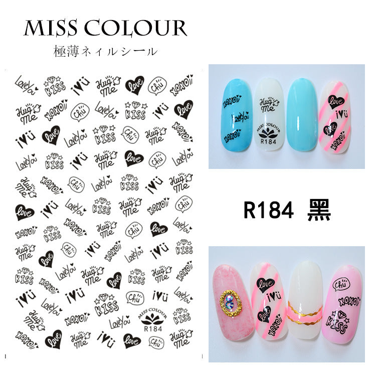 Miss Colour Nail Stickers MSS027