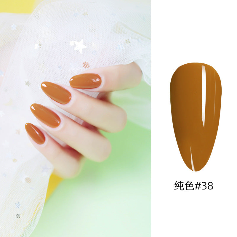 NGPF031 nude color phototherapy paint glue, black and white red nail polish glue