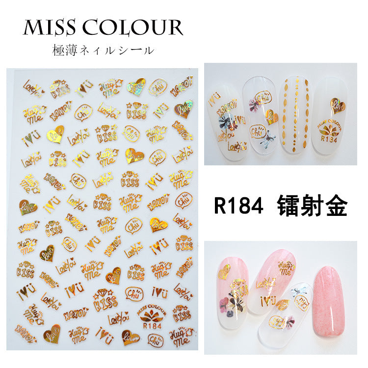 Miss Colour Nail Stickers MSS027