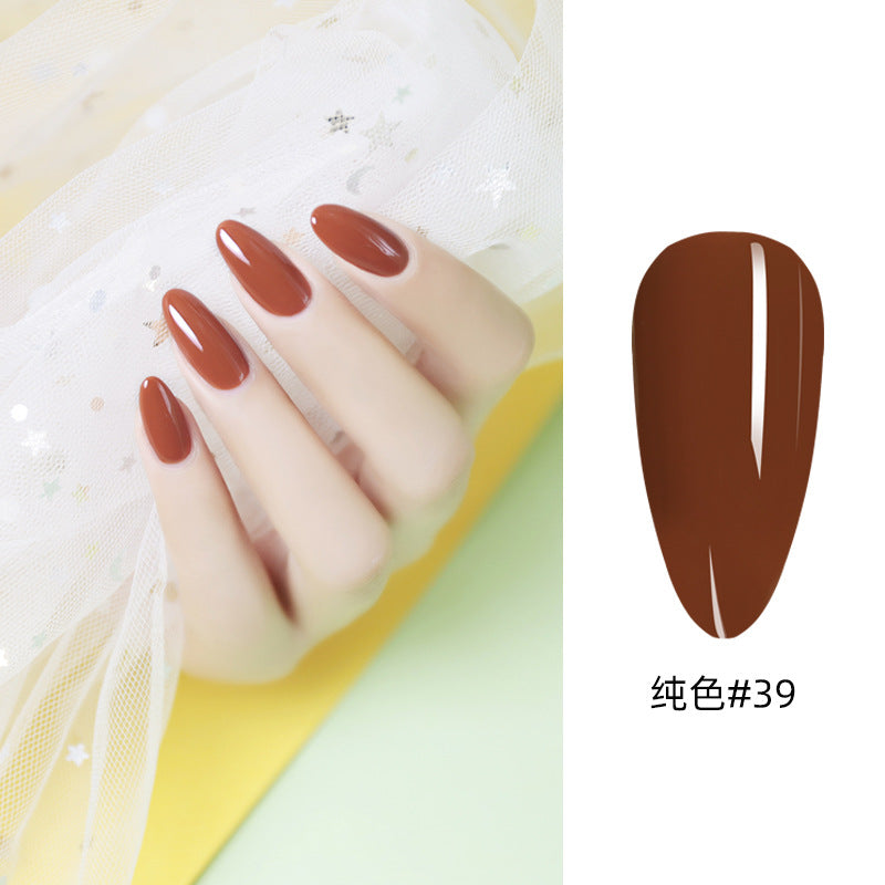 NGPF031 nude color phototherapy paint glue, black and white red nail polish glue