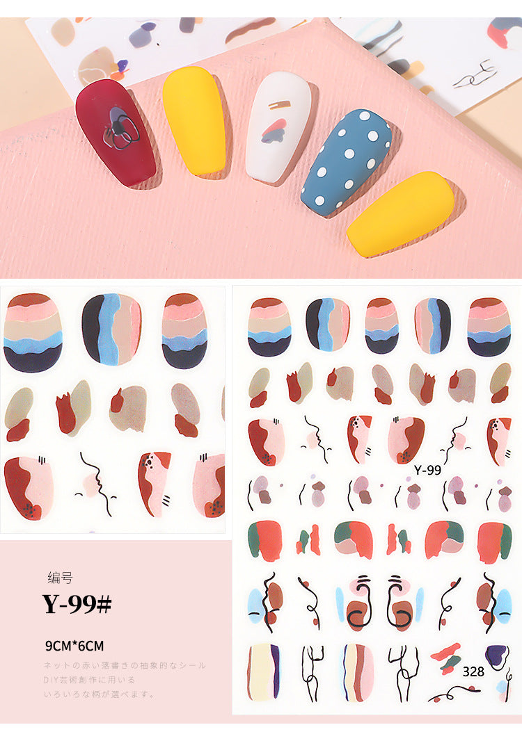 Nail Stickers NS008