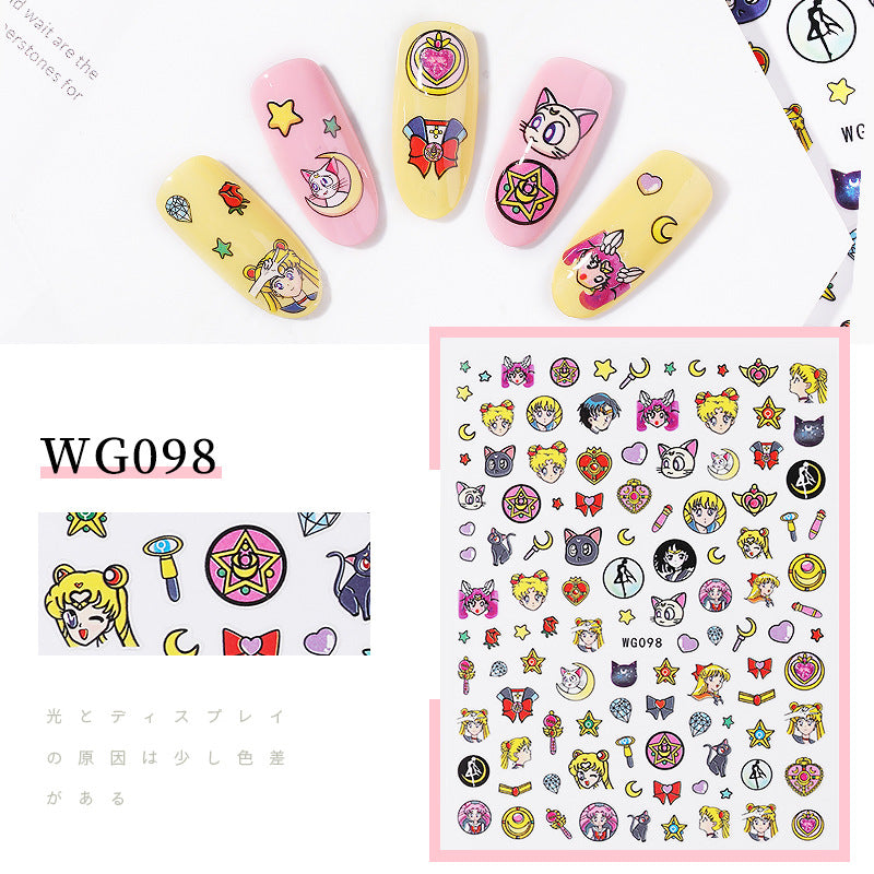 Nail Stickers NS018