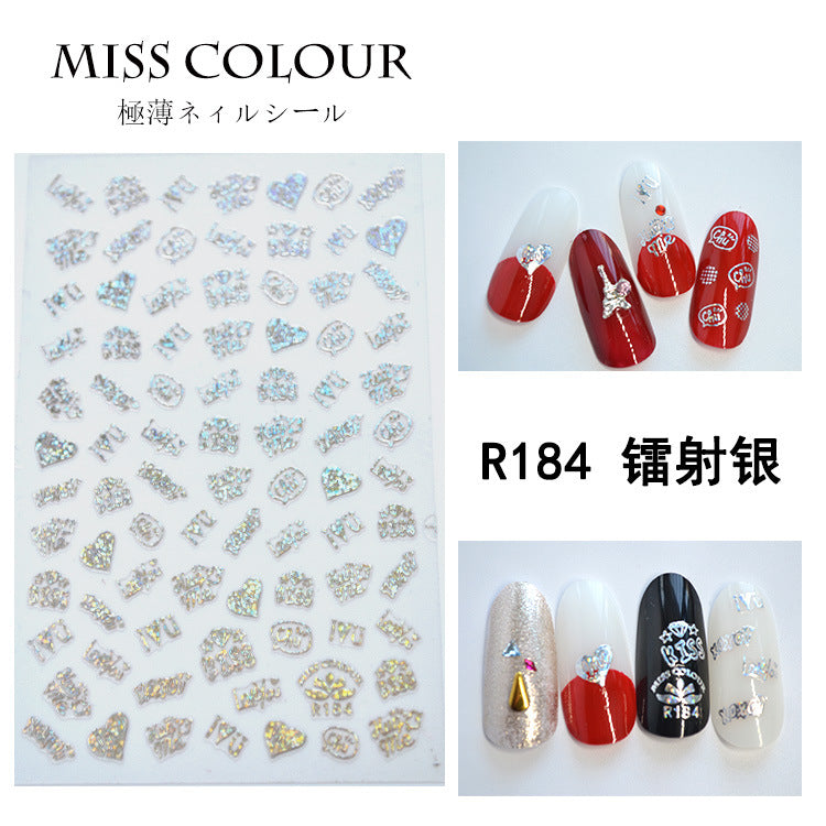 Miss Colour Nail Stickers MSS027