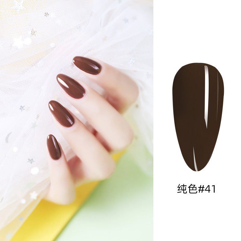 NGPF031 nude color phototherapy paint glue, black and white red nail polish glue