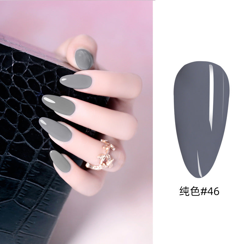 NGPF031 nude color phototherapy paint glue, black and white red nail polish glue