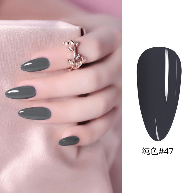 NGPF031 nude color phototherapy paint glue, black and white red nail polish glue