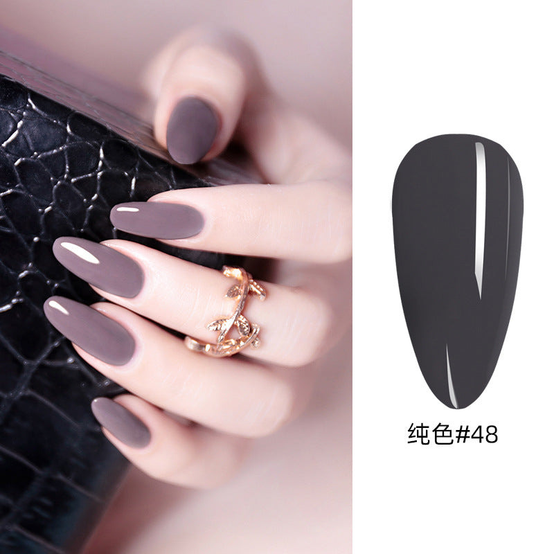 NGPF031 nude color phototherapy paint glue, black and white red nail polish glue