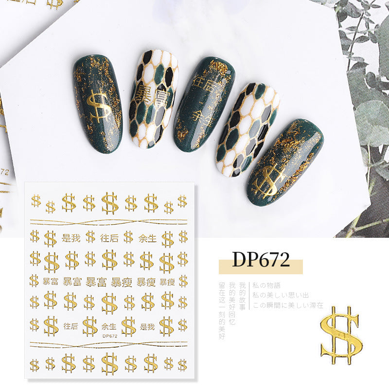 Nail Stickers NS002