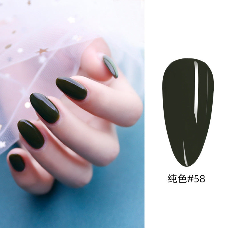 NGPF031 nude color phototherapy paint glue, black and white red nail polish glue