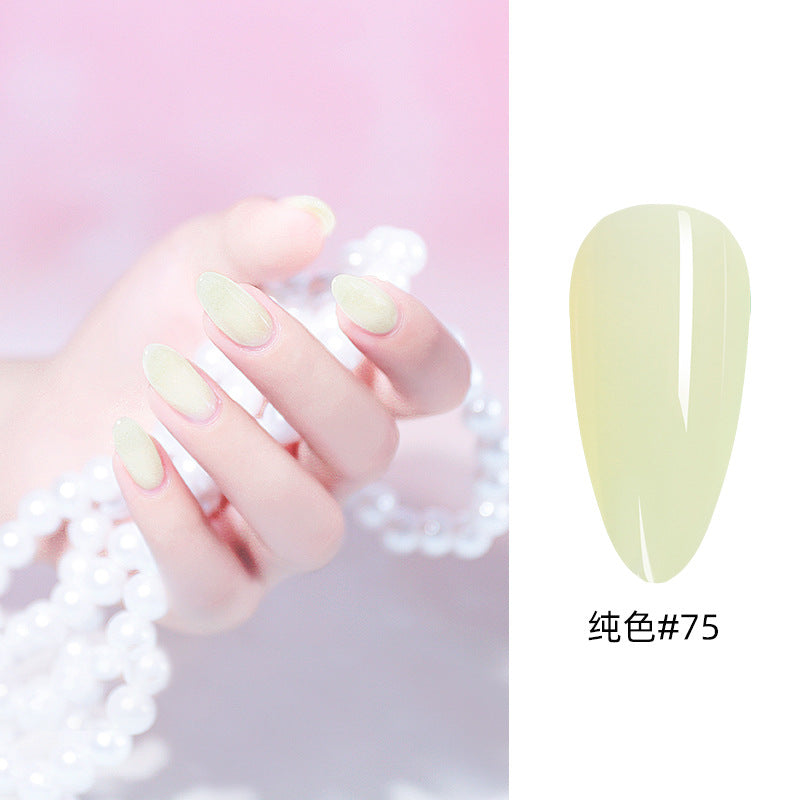 NGPF031 nude color phototherapy paint glue, black and white red nail polish glue