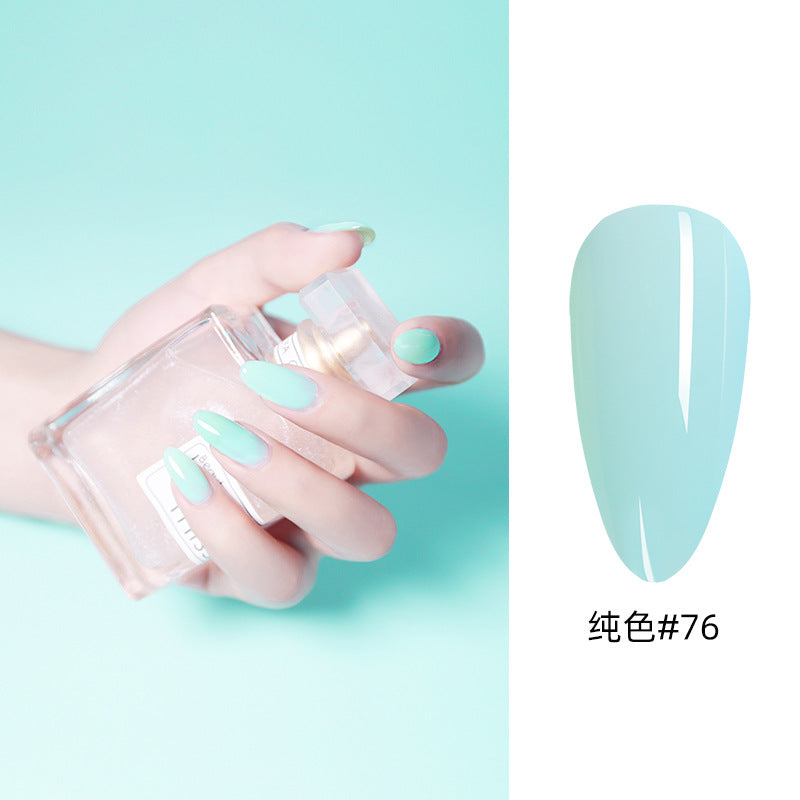 NGPF031 nude color phototherapy paint glue, black and white red nail polish glue