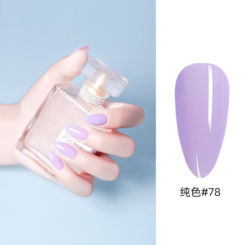 NGPF031 nude color phototherapy paint glue, black and white red nail polish glue