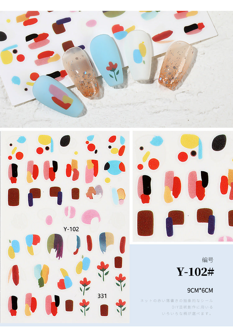 Nail Stickers NS008