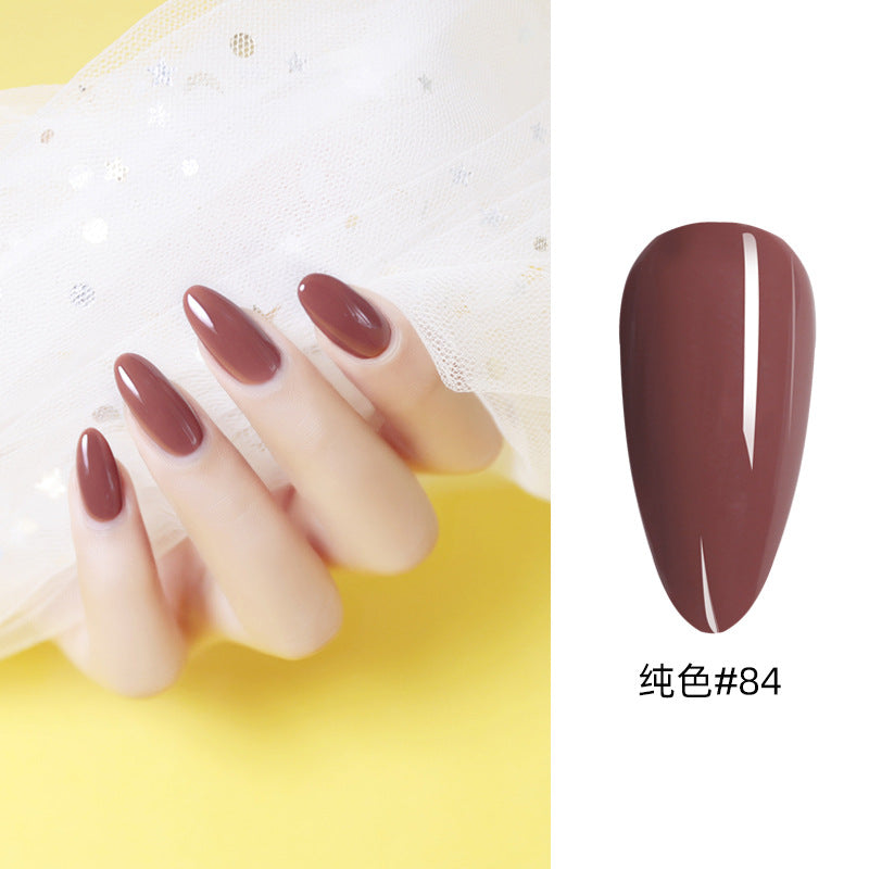 NGPF031 nude color phototherapy paint glue, black and white red nail polish glue