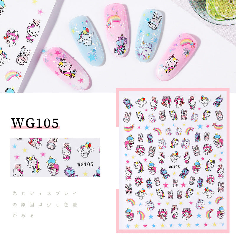 Nail Stickers NS018