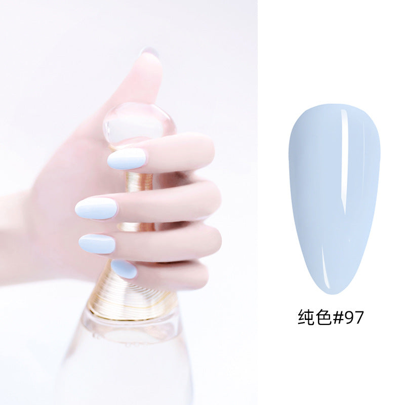 NGPF031 nude color phototherapy paint glue, black and white red nail polish glue