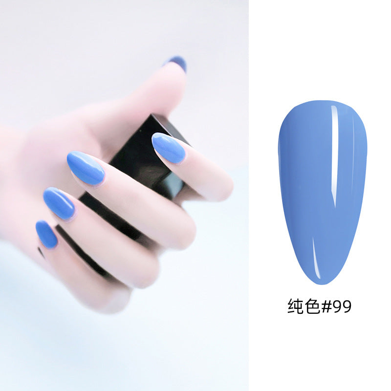 NGPF031 nude color phototherapy paint glue, black and white red nail polish glue