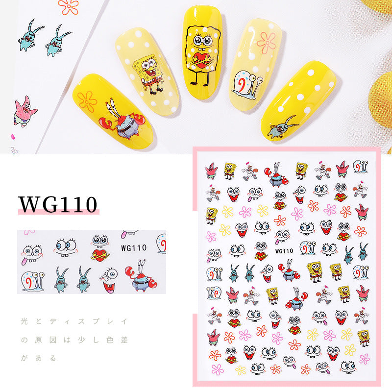 Nail Stickers NS018